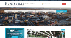 Desktop Screenshot of huntsvilleal.gov