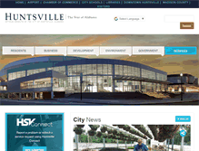 Tablet Screenshot of huntsvilleal.gov
